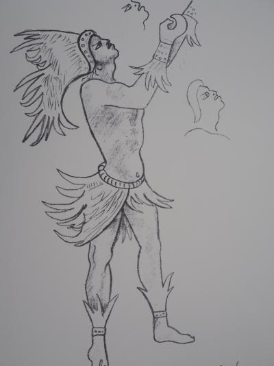 Jean COCTEAU - Orphée : Lithographie signée 2