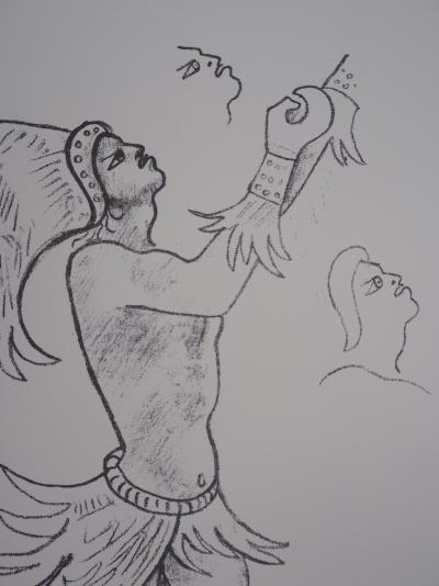Jean COCTEAU - Orphée : Lithographie signée 2