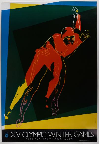 Andy WARHOL - Olympic Winter Games, 1984 - Original poster 2