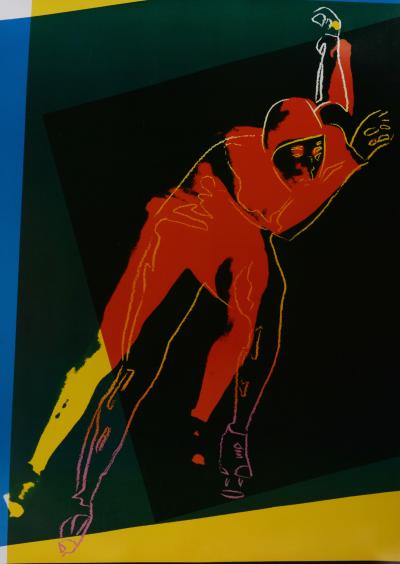Andy WARHOL - Olympic Winter Games, 1984 - Original poster 2