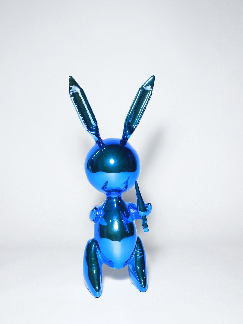 Jeff KOONS (after) Blue Rabbit Sculpture Contemporary Art Plazzart