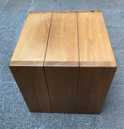 REGAIN et Roland HAEUSLER - Table Cube - circa 1981 2