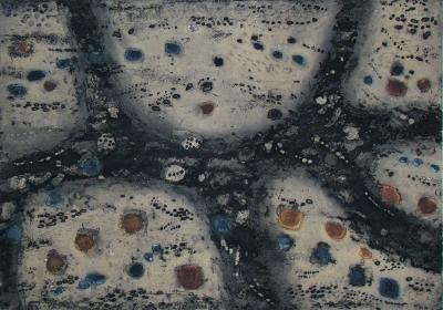 Zoran MUSIC - Terre d’Istrie, 1959 - Eau-forte et aquatinte originale signée au crayon 2