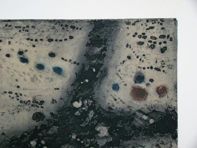 Zoran MUSIC - Terre d’Istrie, 1959 - Eau-forte et aquatinte originale signée au crayon 2