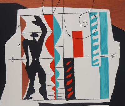 LE CORBUSIER - Le Modulor - Lithographie signée 2