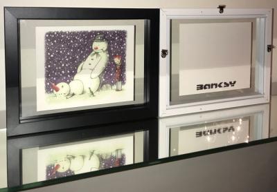 BANKSY (d’après) - Rude snowman, 2006 - Carte de vœux 2