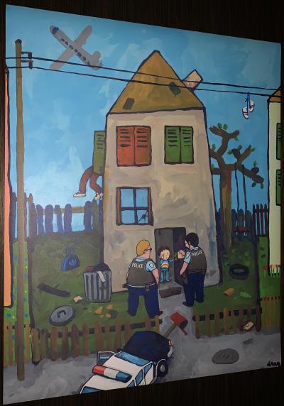 DRAN - Réveil Matinal - Impression signée 2