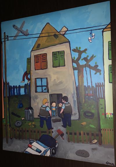 DRAN - Réveil Matinal - Impression signée 2