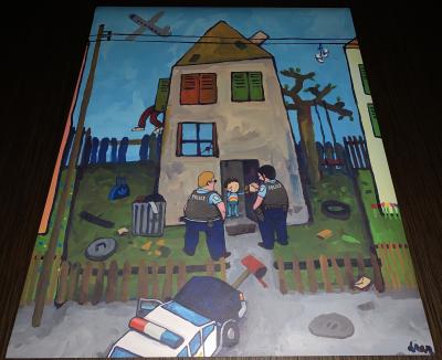 DRAN - Réveil Matinal - Impression signée 2