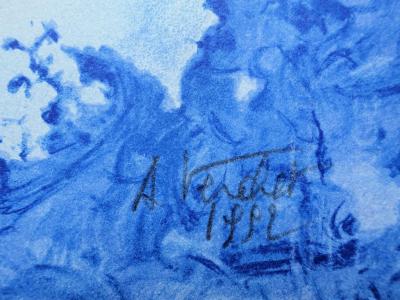 André VERDET - L’origine du monde - Lithographie originale signée au crayon 2