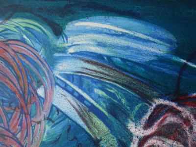 André VERDET :  Le Rêve - Lithographie originale signée au crayon 2
