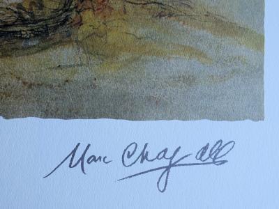 Marc CHAGALL (d’après) - Le bouquet en été - Lithographie signée 2