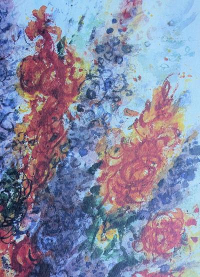 Marc CHAGALL (d’après) - Le bouquet en été - Lithographie 2