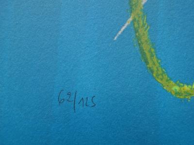 André VERDET - Le paradis - Lithographie signée au crayon 2