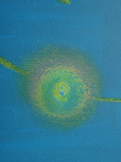 André VERDET - Le paradis - Lithographie signée au crayon 2