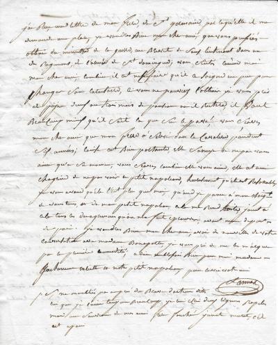 Le Maréchal Jean LANNES - Lettre autographe signée 2