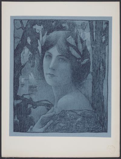 Henri GUINIER - L'Estampe Moderne : Nuit douce, 1899 - Lithograph 2