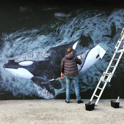 ARDIF -  Orca, 2019 - Impression giclée signée au crayon 2
