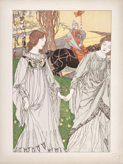 Robert Engels Le Passant, vers 1897 Affiche lithographique originale 2