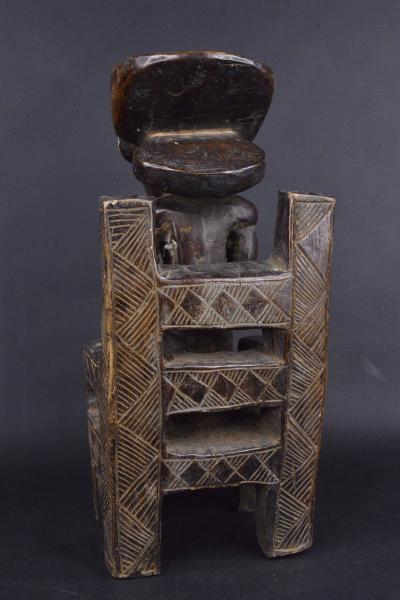 République Démocratique du Congo - Statue de roi africain Tchokwé 2
