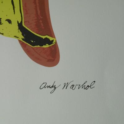 Andy WARHOL (d’après) - Banane des Velvet underground  - Lithographie 2