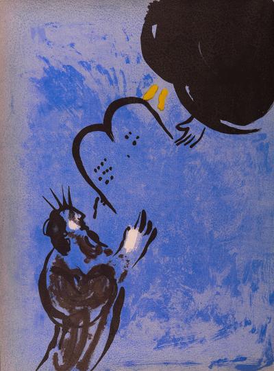 Marc Chagall La Bible : Moïse, 1956 Lithographie originale 2