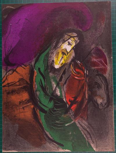 Marc CHAGALL -  La Bible : Jeremiah, 1956 - Original lithograph 2