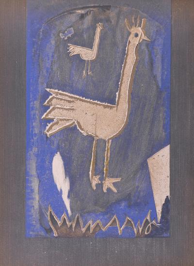 Georges BRAQUE - Le coq, 1952 - Lithographie originale 2