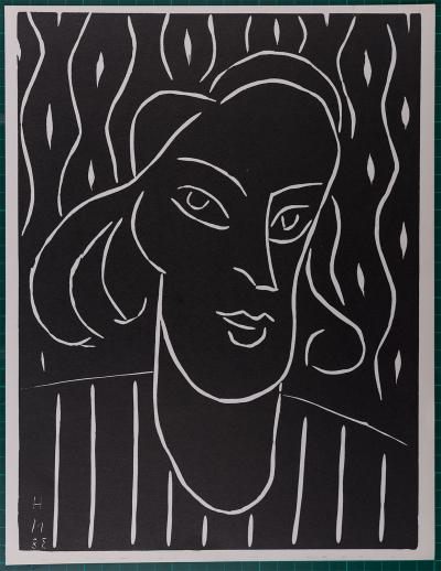 Henri MATISSE -  Teeny, 1938/1959 - Linogravure originale 2