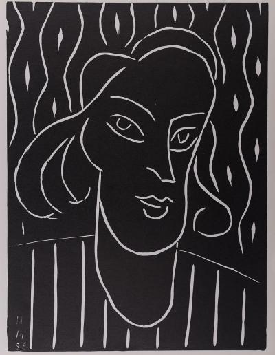 Henri MATISSE -  Teeny, 1938/1959 - Linogravure originale 2