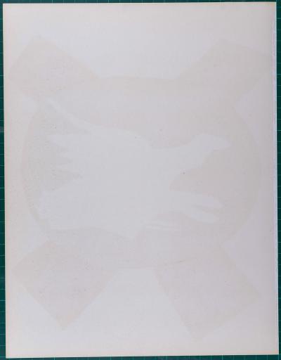 Georges BRAQUE  Oiseau sur fond de X, 1958  - Lithographie 2