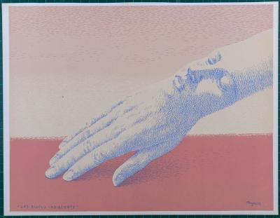 Rene MAGRITTE - Les bijoux indiscrets,1963 - Lithographie 2
