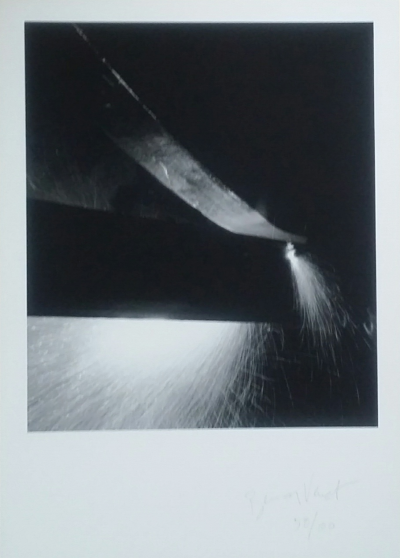 Bernar VENET -Composition photographique, 2010 - Impression digitale signée 2