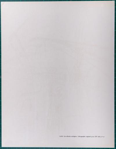 Wifredo LAM -  Les affinités ambigües, 1963 - Original lithograph 2