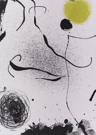 Joan MIRO - Bouquet de rêve pour Leïla,1964 - Lithographie 2