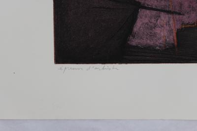 Constant NIEUWENHUYS - Cyrano déclare son amour, 1979 -  Eau-forte aquatinte signée 2