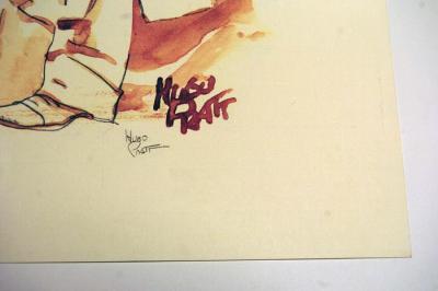 Hugo PRATT - Corto Maltese - Impression Offset signée au crayon 2