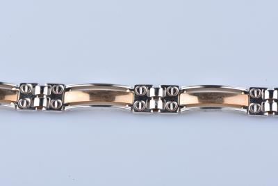 Bracelet homme or bircore 18 carats 2