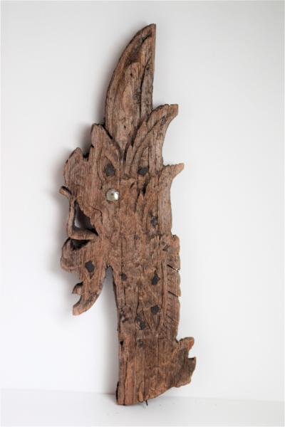Thailande - Elément de toiture dragon, XIXème siècle