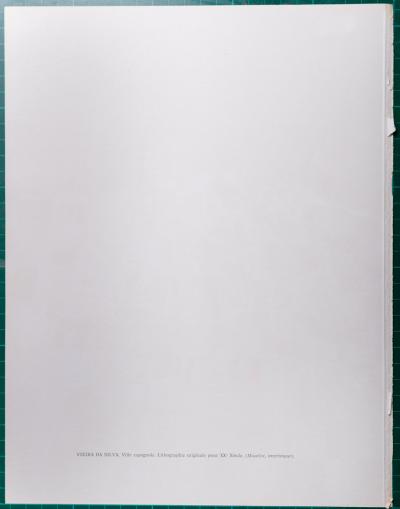 Maria Helena VIEIRA DA SILVA - Ville Espagnole, 1962  - Lithographie originale 2