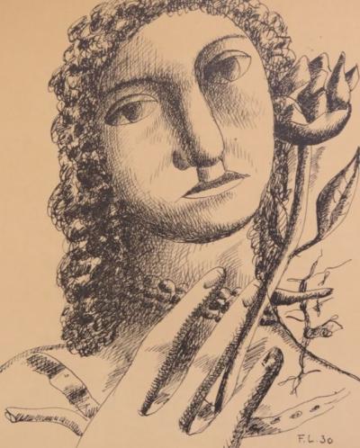 Fernand LEGER (d’après) - Exposition Décembre, 1955 - Affiche lithographique originale 2