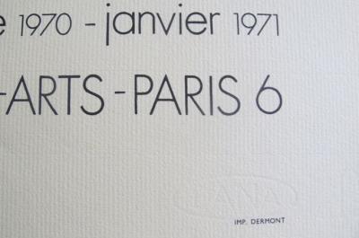 Fernand LEGER - Exposition Paris, 1971 - Affiche originale 2