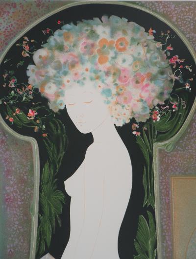 Guy RIBES - Fée du Printemps - Lithographie originale signée 2