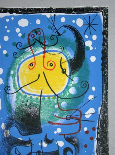 Joan MIRO - Personnage, 1957 - Lithographie originale 2