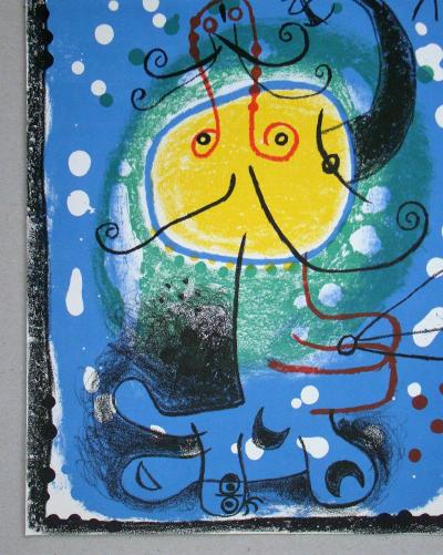 Joan MIRO - Personnage, 1957 - Lithographie originale 2