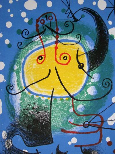 Joan MIRO - Personnage, 1957 - Lithographie originale 2