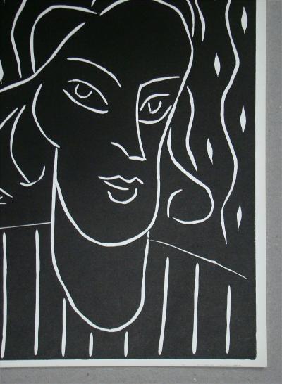 Henri MATISSE - Teeny, 1938 - Gravure sur linoléum originale 2