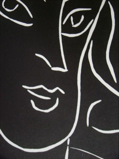 Henri MATISSE - Teeny, 1938 - Gravure sur linoléum originale 2