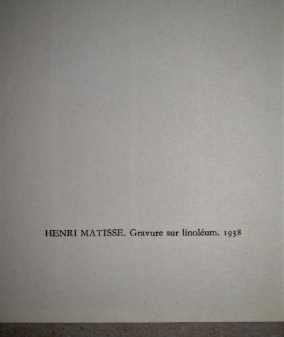 Henri MATISSE - Teeny, 1938 - Gravure sur linoléum originale 2