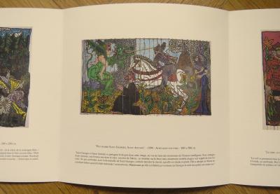 Robert COMBAS -  Exposition Palais des Congrès, 1995 - Plaquette originale d’exposition signée et numérotée 2